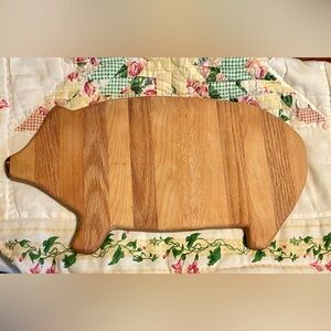Hand crafted Pig cutting board Charcuterie Board Country Kitchen Farmhouse decor